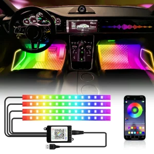RGB Car Interior Ambient Lights