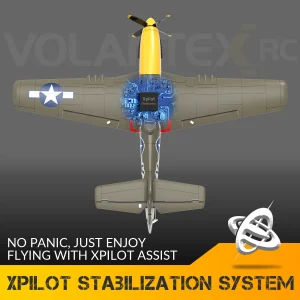 Brushless P-51 RC Plane